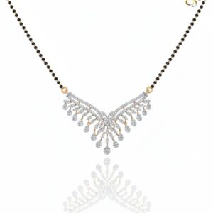 Diamond mangalsutra